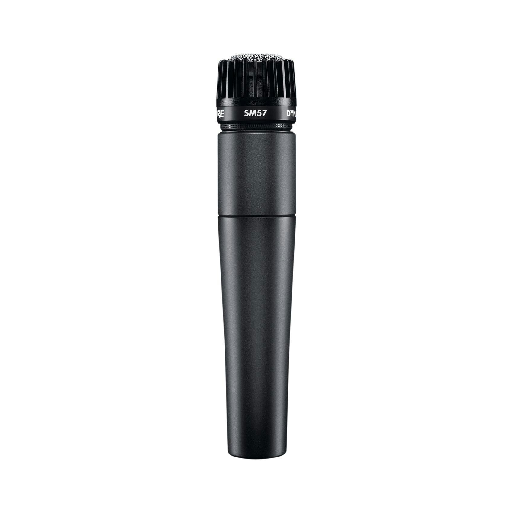 Shure SM57 Dynamic Instrument Microphone Bundle with Mic Stand and